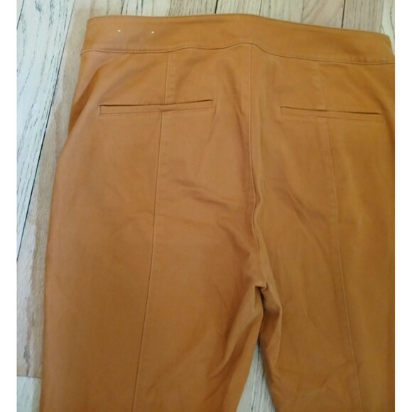 Loft Outlet Women's Stretch Pants Skinny Ankle Size 8 Copper Casual Cotton Blend - Picture 3 of 7